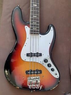 VINTAGE CIMAR BY IBANEZ JAZZ BASS GUITAR model 1908 made in JAPAN