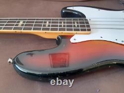 VINTAGE CIMAR BY IBANEZ JAZZ BASS GUITAR model 1908 made in JAPAN