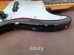 VINTAGE CIMAR BY IBANEZ JAZZ BASS GUITAR model 1908 made in JAPAN