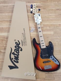 VINTAGE VJ75MSSB 5 String Bass Guitar