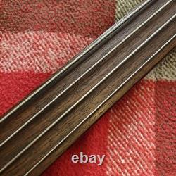 VTG 80s Sanox P Precision Style Factory Fretless Unlined Bass Sunburst Japan