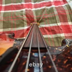 VTG 80s Sanox P Precision Style Factory Fretless Unlined Bass Sunburst Japan