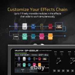 Valeton GP-200JR Guitar Bass Amp Modeling IR Cabinets Multi-Effects FX Loop MIDI