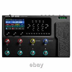 Valeton GP-200 Guitar Bass Amp IR Cabinets Multi-Effects Expression Pedal Stereo