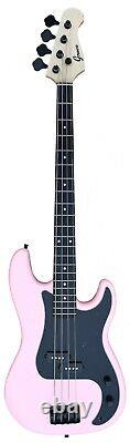 Very Nice Bass Guitar/ Case Model BB2020 Triple Pad (Free Ship USA)