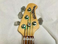 Very Rare! Music Man USA Sterling Fretless Bass Sunburst Birdseye Neck