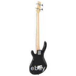 VidaXL Electric Bass Guitar for Beginner with Bag Brown and Black 4/4 46