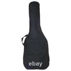 VidaXL Electric Bass Guitar for Beginner with Bag Brown and Black 4/4 46