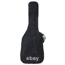 VidaXL Electric Bass Guitar for Beginner with Bag Brown and Black 4/4 46