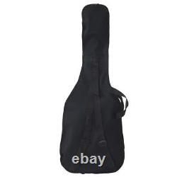 VidaXL Electric Bass Guitar for Beginner with Bag Brown and White 4/4 46