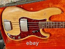 Vintage 1972 Fender Precision Bass Rosewood Neck OHSC World Toured MOJO