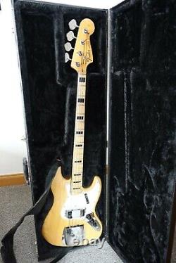 Vintage 1972 Fender jazz bass guitar
