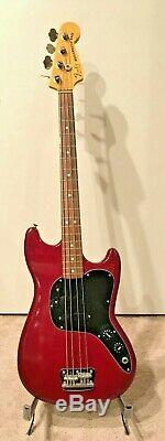 Vintage 1977-78 Fender Musicmaster Electric Bass Guitar USA