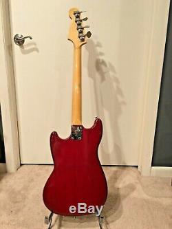 Vintage 1977-78 Fender Musicmaster Electric Bass Guitar USA