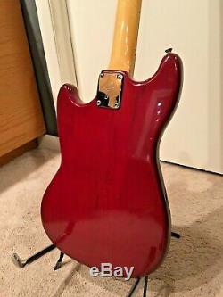 Vintage 1977-78 Fender Musicmaster Electric Bass Guitar USA