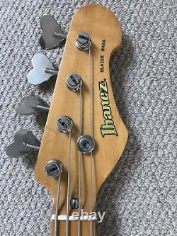 Vintage 1980 Ibanez Blazer Bass Guitar