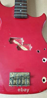 Vintage 1980's Westone Thunder IA Matsumoku Japan Red Body + Neck