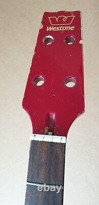 Vintage 1980's Westone Thunder IA Matsumoku Japan Red Body + Neck
