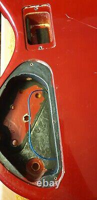 Vintage 1980's Westone Thunder IA Matsumoku Japan Red Body + Neck