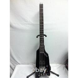 Vintage 80s Hondo Alien Bass guitar. Great Condition. Comes With Thick Case