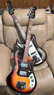 Vintage Apollo Electric Guitar and Bass Combo Kit