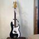 Vintage Bass Guitar V4 Bk Black Precise