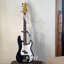 Vintage Bass Guitar V4 Bk Black Precise