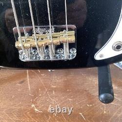 Vintage Bass Guitar V4 Bk Black Precise