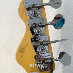Vintage Bass Guitar V4 Bk Black Precise