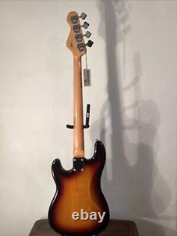 Vintage Bass Guitar V4 Sb Sunburst Precise