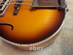 Vintage Conrad Violin Bass Very Clean Scroll Look Headstock Updated Controls
