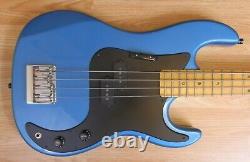 Vintage Early 80s Precision Bass/ Jazz Bass Guitar Possible Hohner Electric Blue