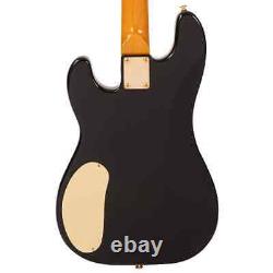 Vintage Electric Bass Guitar JDV44 Joe Doe'Lutetia' in Blackburst RRP £579