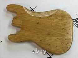 Vintage Fender USA 1979 Precision P Bass Electric Guitar Body Ash