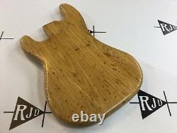 Vintage Fender USA 1979 Precision P Bass Electric Guitar Body Ash