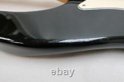 Vintage Fender USA Jazz Bass In Gloss Black with a White Pick Guard (ca. 1980)