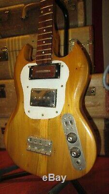 Vintage Gibson Circa 1971 SB-450 Electric Bass Guitar Project Repair EB-0 Pickup