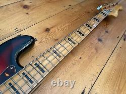 Vintage Grant Jazz Bass Guitar Japan 1970s Roadworn