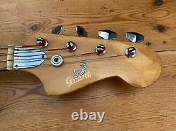 Vintage Grant Jazz Bass Guitar Japan 1970s Roadworn