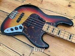 Vintage Grant Jazz Bass Guitar Japan 1970s Roadworn