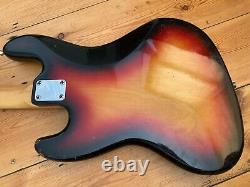 Vintage Grant Jazz Bass Guitar Japan 1970s Roadworn