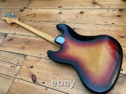 Vintage Grant Jazz Bass Guitar Japan 1970s Roadworn