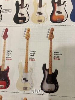Vintage Guitar (V4 MVW) MAPLE BASS 1/2 RRP