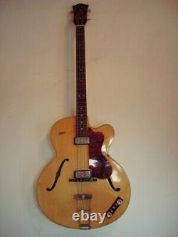 Vintage Hofner 500/5 Blonde Bass Guitar