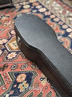 Vintage Hofner Violin Bass Electric Guitar Fitted Hard Case Black