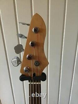 Vintage Hondo II Precision Shaped Bass Guitar. Right Handed