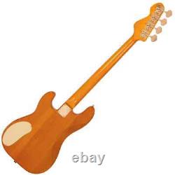 Vintage JDV40 Electric Bass Guitar Joe Doe'Lutetia' in Blueburst RRP £579