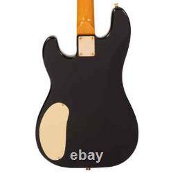 Vintage JDV44 Electric Bass Guitar Joe Doe'Lutetia' in Blackburst RRP £579