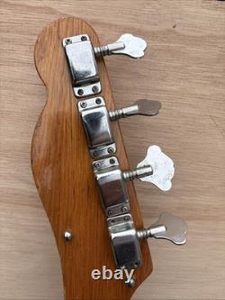 Vintage MIJ Short-Scale Bass Guitar 22 Frets Sunburst Teisco/Kawai Style