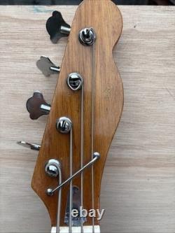 Vintage MIJ Short-Scale Bass Guitar 22 Frets Sunburst Teisco/Kawai Style Vintage MIJ Short-Scale Bass Guitar 22 Frets Sunburst Teisco/Kawai Style